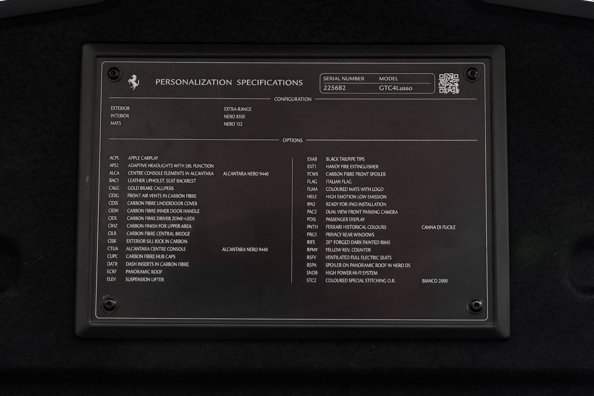 FERRARI GTC4 LUSSO V12