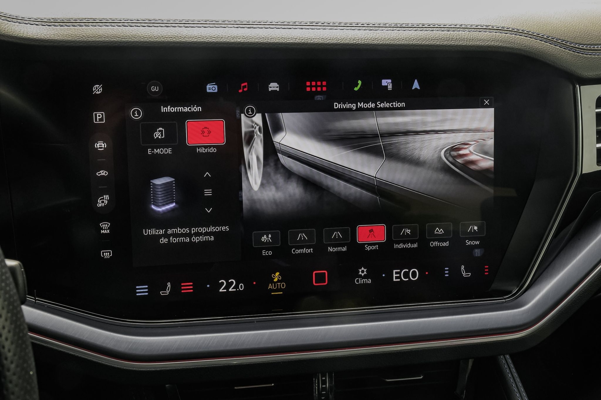 VOLKSWAGEN TOUAREG 3.0 TSI V6 RLINE 4MOTION HIBRYD