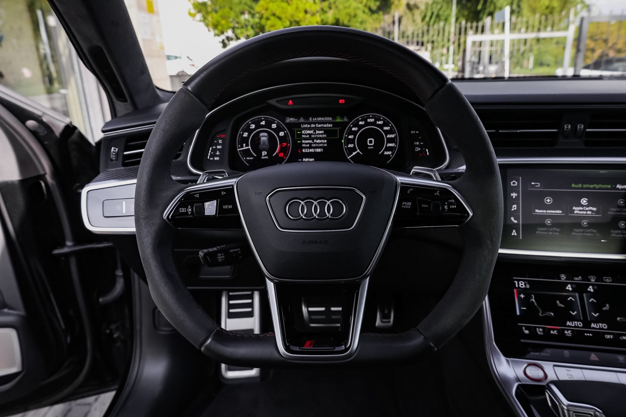AUDI RS6 AVANT CON FRENOS CERÁMICOS