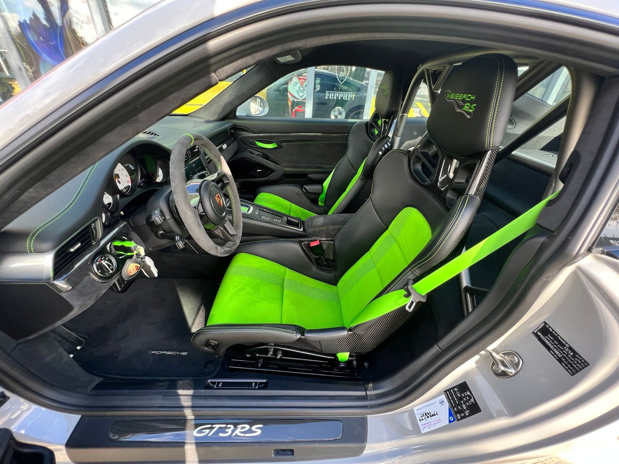 PORSCHE 911 991 GT3 RS WEISSACH PACKAGE