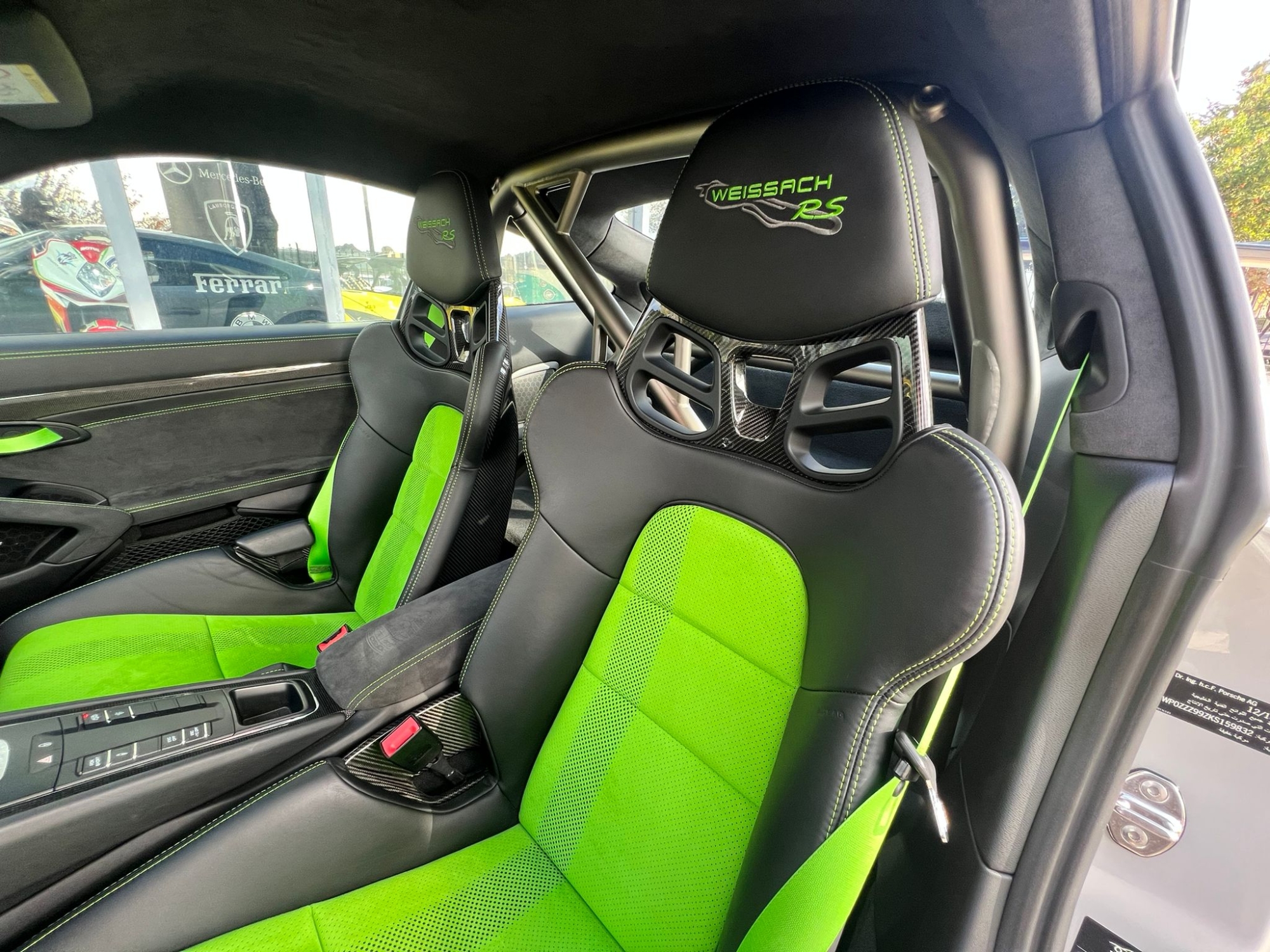 PORSCHE 911 991 GT3 RS WEISSACH PACKAGE